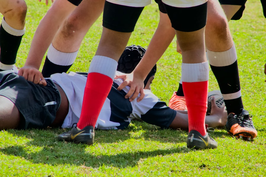 Photo sport injuries