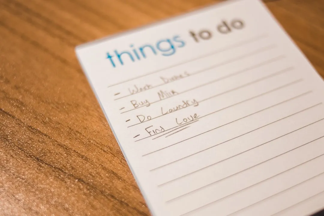 Photo delegating tasks