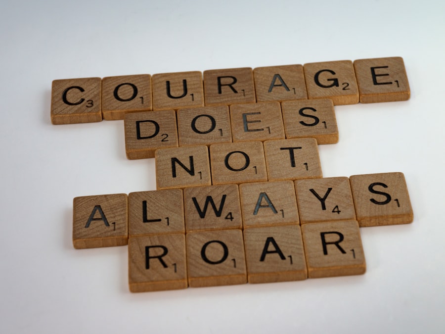 Photo courage